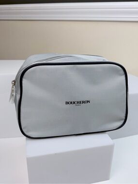 Boucheron Paris Fragrance Men’s Toiletry Bag New